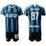 Inter Milan #87 Candreva Home Soccer Club Jersey