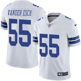 Nike Dallas Cowboys #55 Leighton Vander Esch White Youth Stitched NFL Vapor Untouchable Limited Jersey