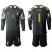 Italy #1 Buffon Black Long Sleeves Goalkeeper Soccer Country Jersey