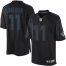 Nike New England Patriots #11 Julian Edelman Black Mens Stitched NFL Impact Limited Jersey