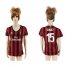Womens AC Milan #15 Gomez Home Soccer Club Jersey