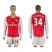 Arsenal #34 Coquelin Red Home Long Sleeves Soccer Club Jersey