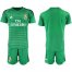Real Madrid Blank Green Goalkeeper Soccer Club Jersey