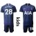 Tottenham Hotspur #28 Ndombele Away Kid Soccer Club Jersey