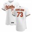 Baltimore Orioles #73 Thomas Eshelman Mens Nike White Home 2020 Authentic Player MLB Jersey