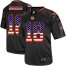 Nike Cincinnati Bengals #18 A.J. Green Black Mens Stitched NFL Elite USA Flag Fashion Jersey
