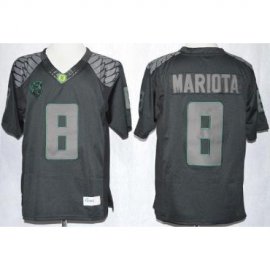 Oregon Duck 8 Marcus Mariota Blackout College Football Limited NCAA Jerseys