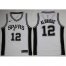 Mens Nike San Antonio Spurs #12 LaMarcus Aldridge White NBA Swingman Jersey