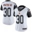 Nike Cincinnati Bengals #30 Jessie Bates III White Womens Stitched NFL Limited Rush Jersey