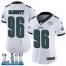 Nike Philadelphia Eagles #96 Derek Barnett White Super Bowl LII Womens Stitched NFL Vapor Untouchable Limited Jersey