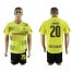 Dortmund #20 Ramos Home Soccer Club Jersey