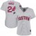 Boston Red Sox #24 David Price Grey Road 2018 World Series Womens Stitched MLB Jersey