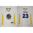 Warriors #23 Draymond Green White Alternate Stitched Revolution 30 NBA Jersey