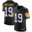 Nike Pittsburgh Steelers #19 JuJu Smith-Schuster Black Alternate Mens Stitched NFL Vapor Untouchable Limited Jersey