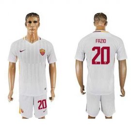 Roma #20 Fazio Away Soccer Club Jersey