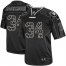 Nike Las Vegas Raiders #34 Bo Jackson New Lights Out Black Mens Stitched NFL Elite Jersey