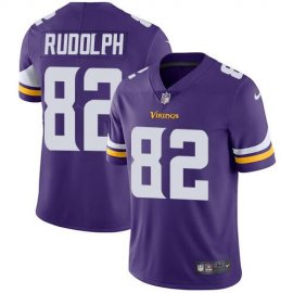 Nike Minnesota Vikings #82 Kyle Rudolph Purple Team Color Mens Stitched NFL Vapor Untouchable Limited Jersey