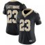 Nike New Orleans Saints #23 Marshon Lattimore Black Team Color Womens Stitched NFL Vapor Untouchable Limited Jersey