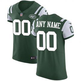 Nike New York Jets Customized Green Team Color Stitched Vapor Untouchable Elite Mens NFL Jersey