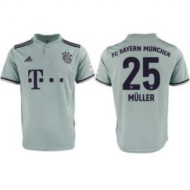 Bayern Munchen #25 Muller Away Soccer Club Jersey