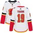 Adidas Calgary Flames #19 Matthew Tkachuk White Road Authentic Womens Stitched NHL Jersey