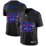 Buffalo Buffalo Bills #26 Devin Singletary Mens Nike Team Logo Dual Overlap Limited NFL Jersey Black