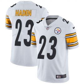 Nike Pittsburgh Steelers #23 Joe Haden White Mens Stitched NFL Vapor Untouchable Limited Jersey