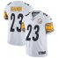 Nike Pittsburgh Steelers #23 Joe Haden White Mens Stitched NFL Vapor Untouchable Limited Jersey