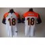 Nike Cincinnati Bengals #18 A.J. Green White With C Patch Mens Stitched NFL Elite Jersey