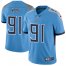 Nike Tennessee Titans #91 Cameron Wake Light Blue Alternate Mens Stitched NFL Vapor Untouchable Limited Jersey