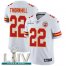 Nike Kansas City Chiefs #22 Juan Thornhill White Super Bowl LIV 2020 Mens Stitched NFL Vapor Untouchable Limited Jersey