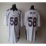 Nike Denver Broncos #58 Von Miller White Mens Stitched NFL Elite Jersey