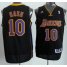 Los Angeles Lakers 10 Steve Nash Black Revolution 30 Swingman NBA Jerseys Purple Number Cheap