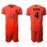 Paris Saint-Germain #4 Kehrer Away Jordan Soccer Club Jersey