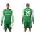 Manchester City #29 Wright Green Goalkeeper Long Sleeves Soccer Club Jersey