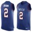 Nike Buffalo Bills #2 John Brown Royal Blue Team Color Mens Stitched NFL Limited Tank Top Jersey