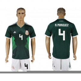 Mexico #4 R. MAROUES Home 2018 FIFA World Cup Soccer Jersey
