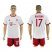 Bayern Munchen #17 Boateng White Soccer Club Jersey
