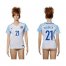 Womens England #21 Welbeck Home Soccer Country Jersey