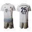 Bayern Munchen #25 Muller Away Soccer Club Jersey