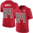 Nike Tampa Bay Buccaneers #84 Cameron Brate Red Mens Super Bowl LV Bound Stitched NFL Limited Rush Jersey