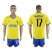 Juventus #17 Mandzukic Away Soccer Club Jersey