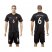 Portugal #6 Carvalho SEC Away Soccer Country Jersey