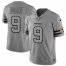 Chicago Chicago Bears #9 Nick Foles Mens Nike Gray Gridiron II Vapor Untouchable Limited NFL Jersey