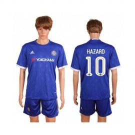 Chelsea #10 Hazard Home Soccer Club Jersey