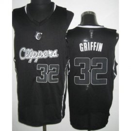 Los Angeles Clippers #32 Blake Griffin Black Revolution 30 NBA Jerseys Cheap