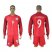England #9 Sturridge Away Long Sleeves Soccer Country Jersey