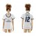 Womens Real Madrid #12 Marcelo Home Soccer Club Jersey
