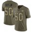 Nike Kansas City Chiefs #50 Willie Gay Jr. Olive/Camo Youth Stitched NFL Limited 2017 Salute To Service Jersey