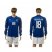 Italy #18 Montolivo Blue Home Long Sleeves Soccer Country Jersey